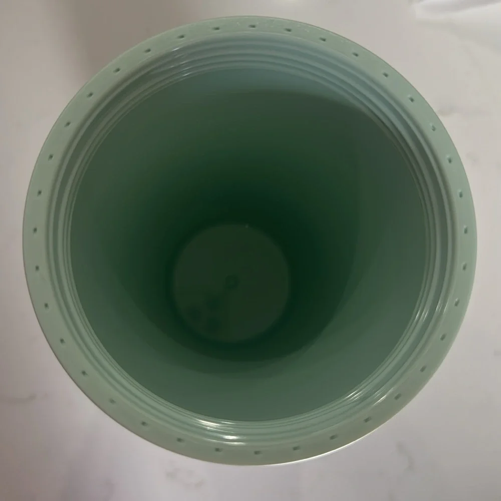 Starbucks Reusable Cold Cup 16 oz White Bling NWT